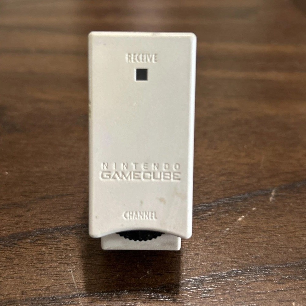 Nintendo GameCube WaveBird Wireless Receiver Grey Model DOL-005 OEM Accessory